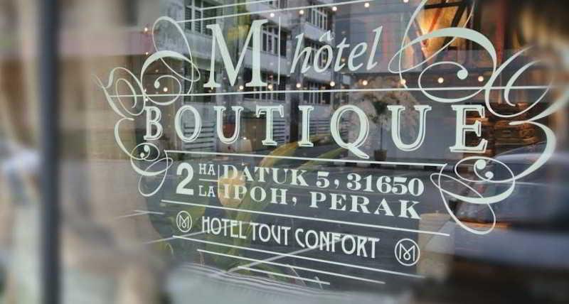M Boutique Hotel Ipoh Exterior foto